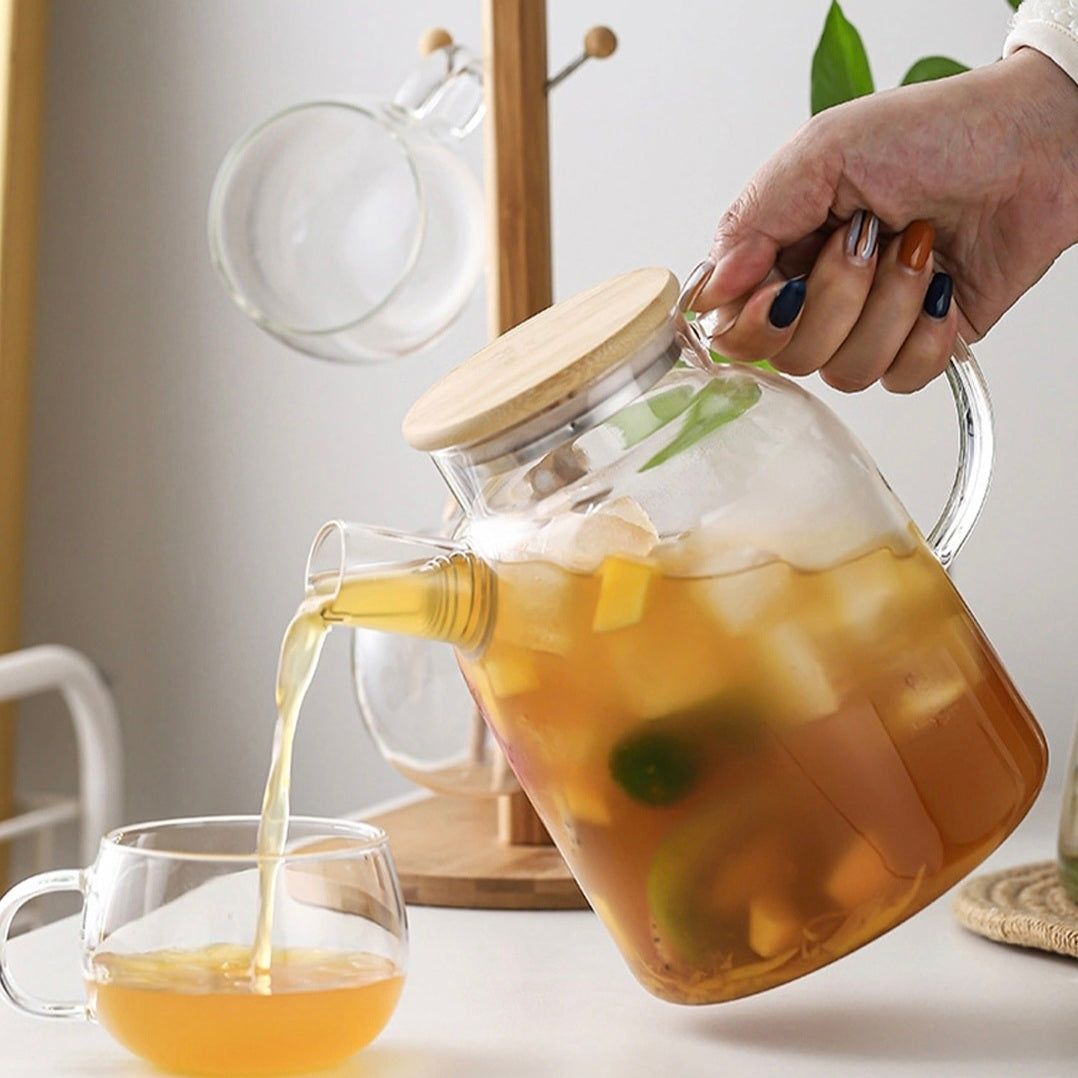 Clear Glass Teapot Stovetop