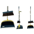Strong Long Handled Dustpan and Brush Set